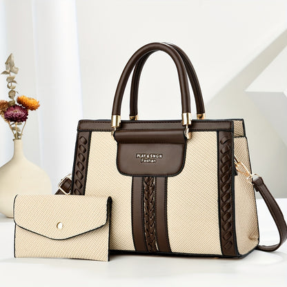 Elegant High-Capacity PU Crossbody Bag for Women