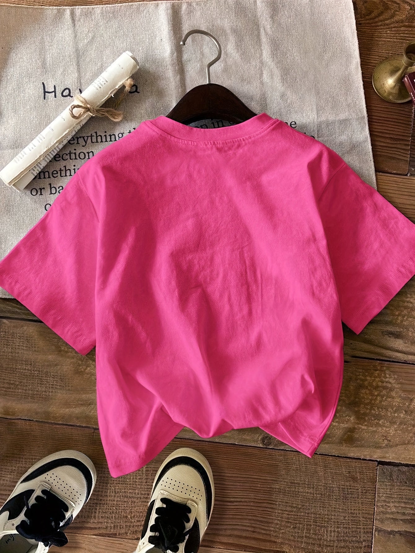 Ladies' Casual T-shirt With Letters, NEW NY USA Pattern, Circular Nect, Summer And Spring Fashion Clothing