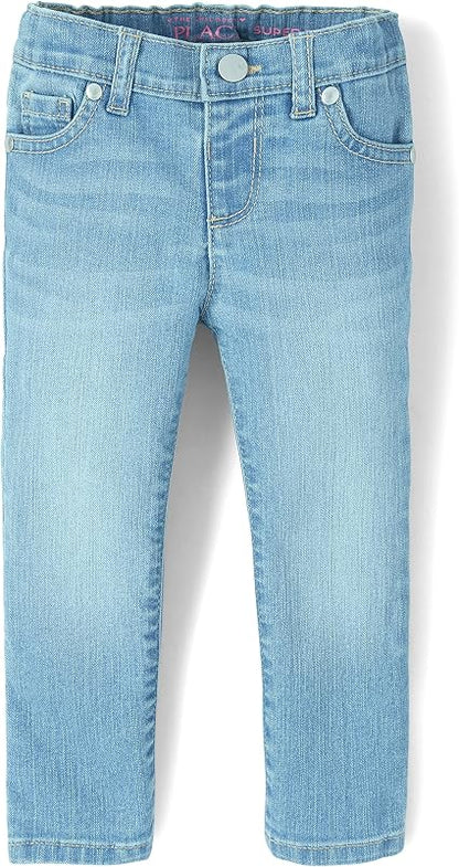 Girls Super Skinny Jeans in Victory Blue Wash, Size 4