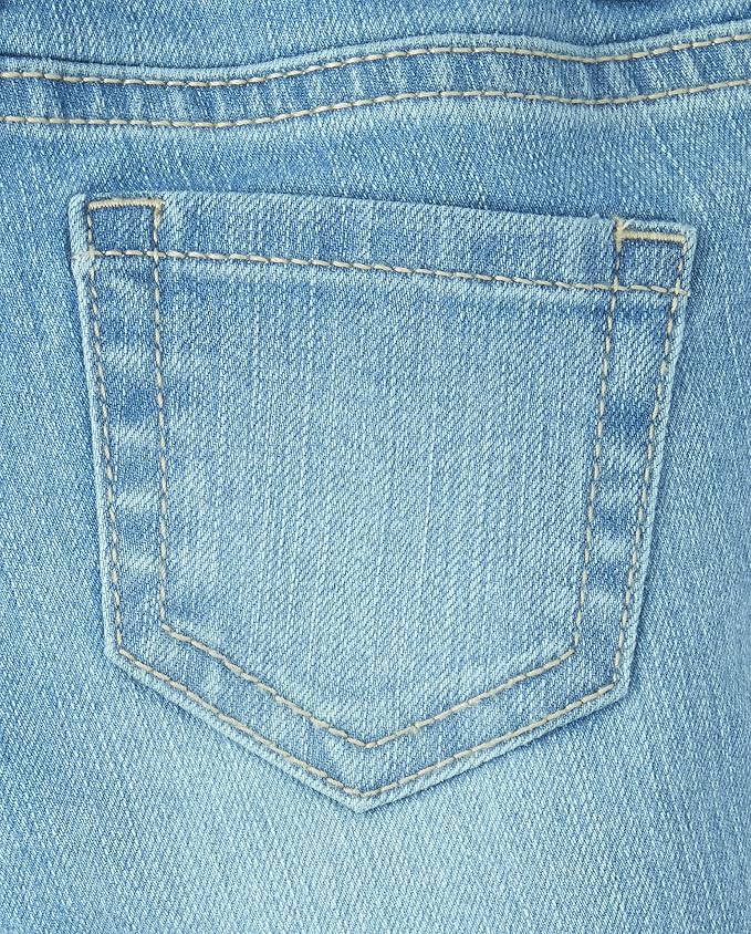 Girls Super Skinny Jeans in Victory Blue Wash, Size 4