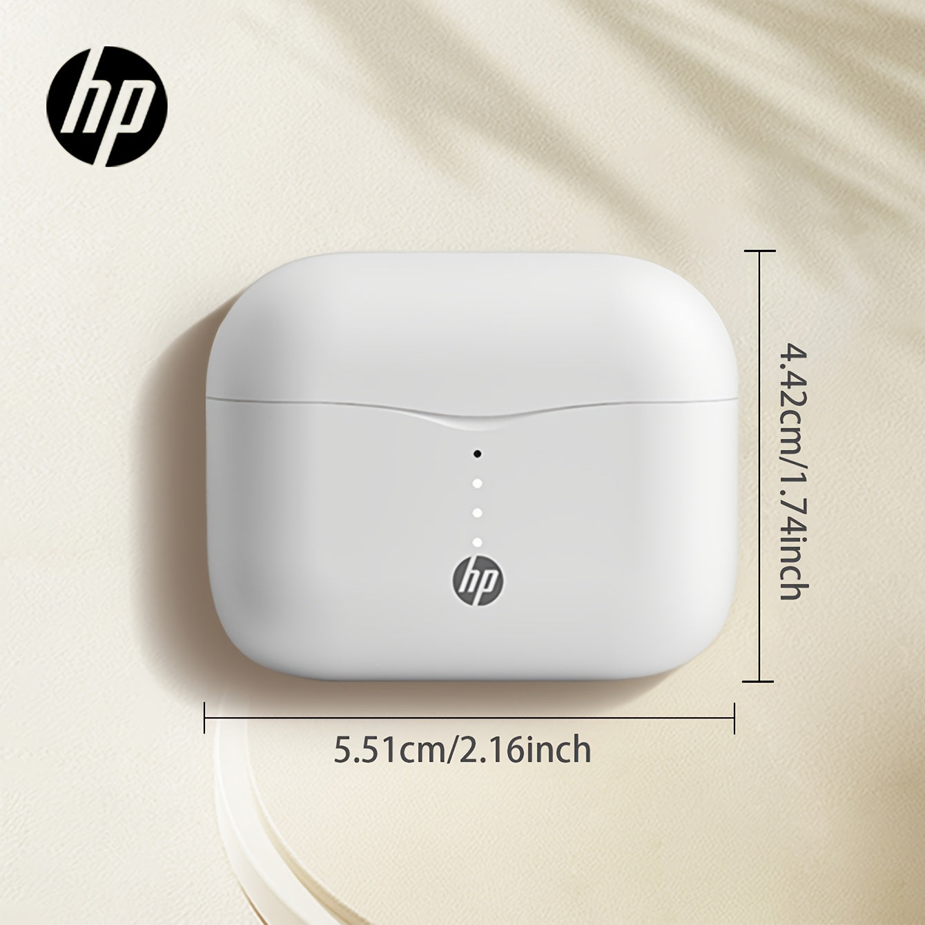 HP Wireless EarBuds, Over 30 Hours Battery Life, Touch Control, Rechargeable Lithium Battery, Compatible with Apple & Android, Built-in Microphone, Type-C Port Charging