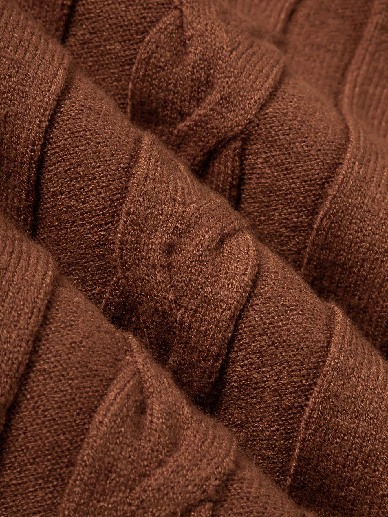 Men's Mature Slim-Fit High-Neck Long-Sleeve Sweater, Casual Ribbed Knit Pullover Solid Color Sweater, Men's Winter Clothing, Men's Sweater, Christmas Sweater, Men's Christmas Sweater, Winter Men's Apparel, New Year's Apparel,