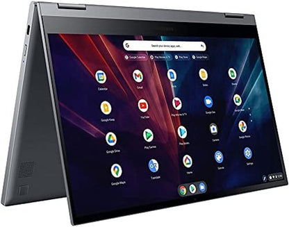 Samsung Electronics Galaxy Chromebook 2, 13.3” Intel Core I3-Processor, 128GB, 8GB RAM, Mercury Grey (2021 Model) - XE530QDA-KB1US
