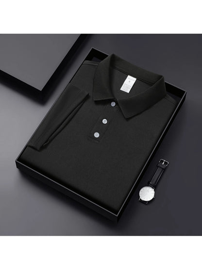 Men's Summer Polo Shirts Custom Logo Short Sleeve Casual Tees