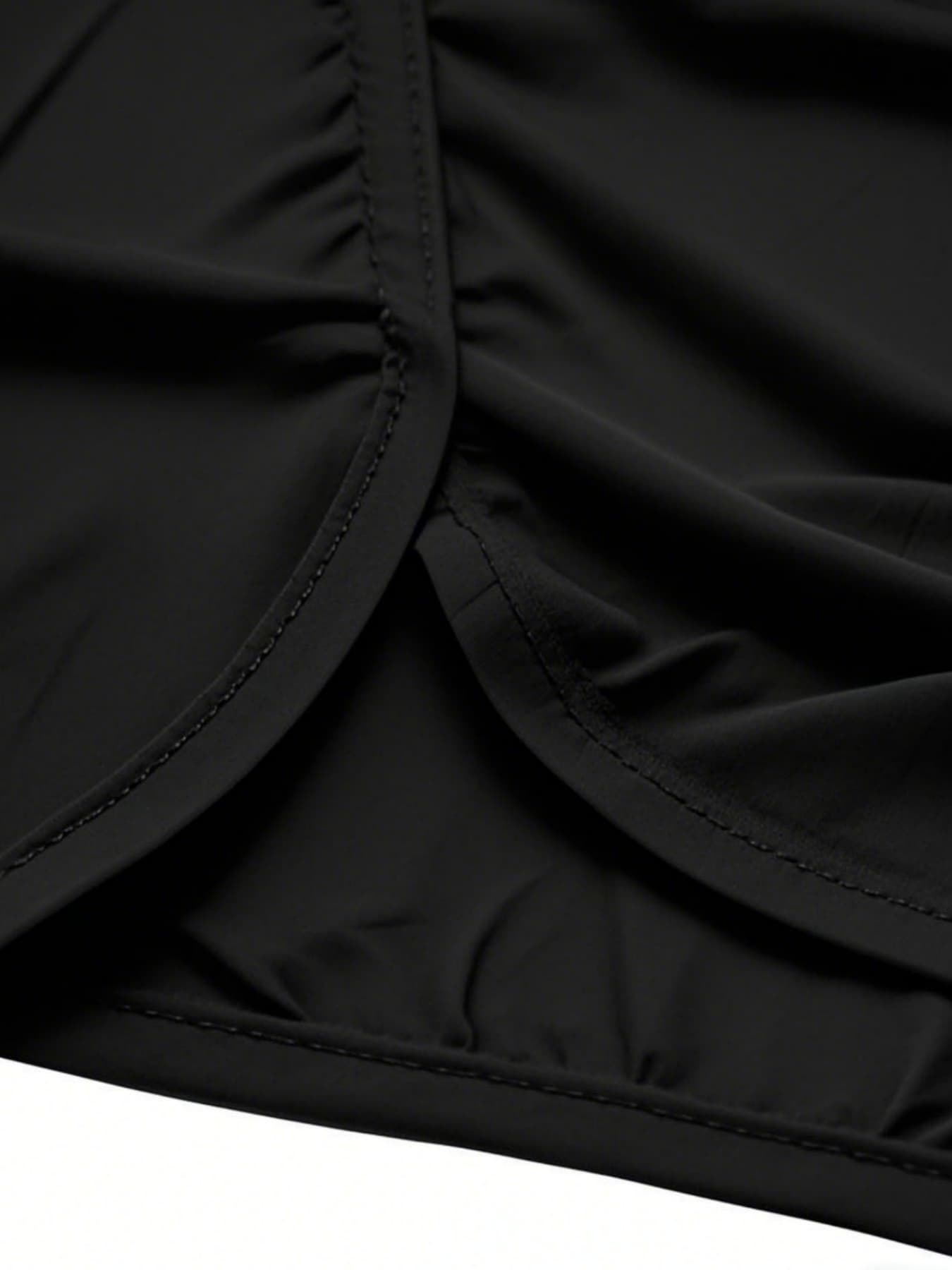 Men's Casual Quick-Dry Beach Shorts with Elastic Waistband