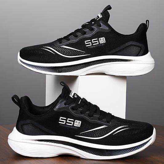Men's Shoes Spring Summer Mesh Breathable Super Light Casual Sneaker, Men's Soft Sole Anti-skid Shock Absorption Student Running Sneaker-plus Size Tennis Casual Walking Fitness Hiking Shoes-perfect Sneaker for Outdoor Adventu - ayq