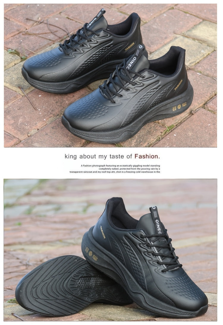 Men'S Shoes for Autumn And Winter, Versatile Work Shoes, Trendy And Fashionable, Non-Slip, Lightweight Sports Shoes for Students, Running Shoes for Boys - ayq