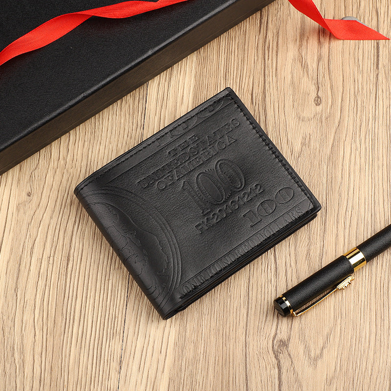 Latest Upgraded Men's Faux Leather Wallet, Vintage Style Men's Wallet, Multi-Card Slot Design - Stylish and Portable, Key and Coin Purse, Credit Card Holder, ID Holder, Elegant for Daily Use, Durable Denim Lining | Unique Wal - ayq