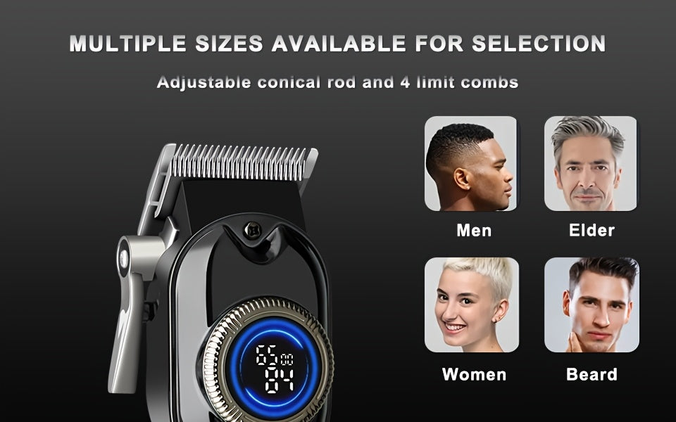 LQT 1pc/2pcs/3Ppcs Electric Hair Clipper Set/Designed for Men/Unique Graffiti Style/Men'S Grooming Kit/Beard Trimmer And Razor/Portable Home Hairdressing Tool/Men'S Gift/Father'S Day/Birthday Gift/Christmas Gift