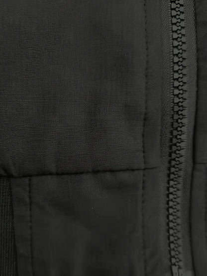 Men's Long Sleeve Zip Up Stand Collar Coat, Business Stand Collar Jacket With Zipper Pockets, Spring Autumn Men's Clothing
