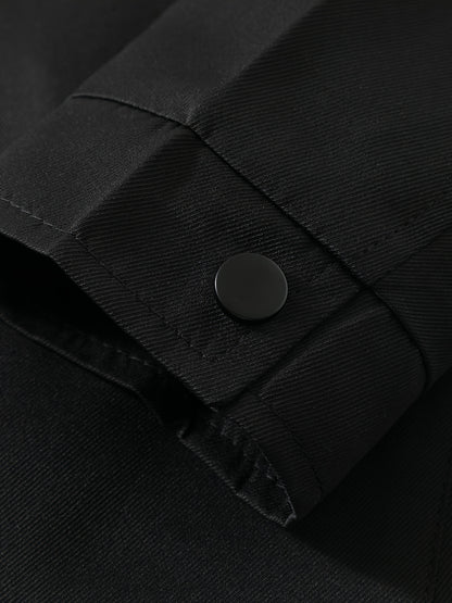 Men'S Lightweight Business Jacket - Zip-Up Formal Coat with Notch Lapel, Olive Green - Office, Wedding, Travel - Durable Polyester Jacket for Professional & Casual Attire - Spring/Fall Outerwear, Office Wear, Sleek Design, Hi