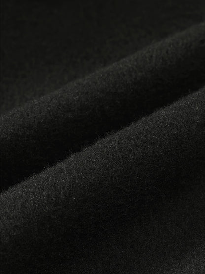 2pcs children's autumn and winter velvet zipper hooded shirt + pants, letter print boys' fashionable casual sports suit, suitable for jogging and daily wear