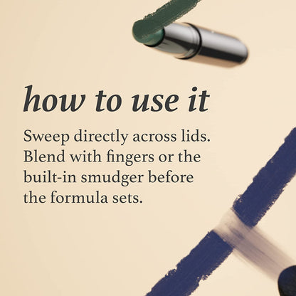 Julep Eyeshadow 101 Crème-To-Powder Waterproof Shadow Stick – Champagne Shimmer – Long-Lasting, Crease-Proof, Medium Golden-Beige Shimmer Cream Eyeshadow with Built-In Smudger