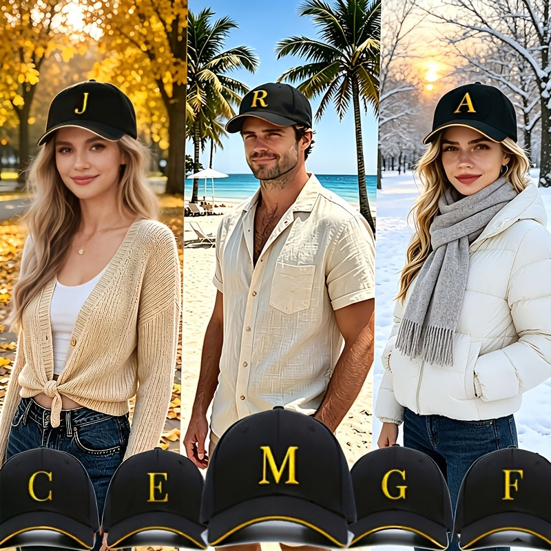 Unisex Adjustable Breathable Baseball Cap with Embroidery