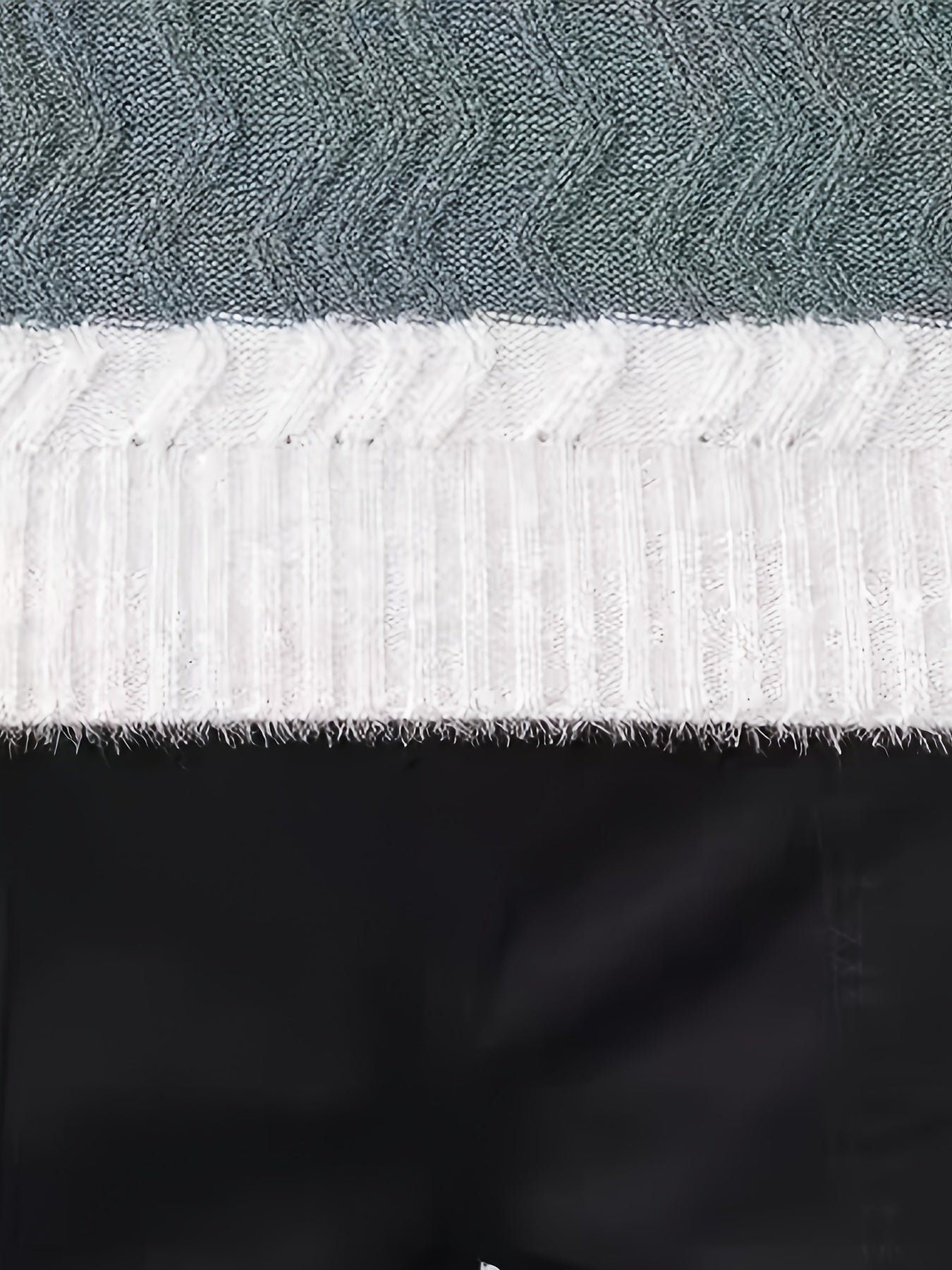 Տղամարդու ձմեռային տաք սվիտեր՝ գծավոր կլոր վզով պուլովեր՝ գույների համադրությամբ, հարմար է շերտավոր կրելու համար, ձեռքով լվացվող առօրյա սվիտերներ (աշուն/ձմեռ)