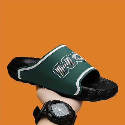 Men's Casual Open-Toe Slippers Durable EVA Outdoor Indoor