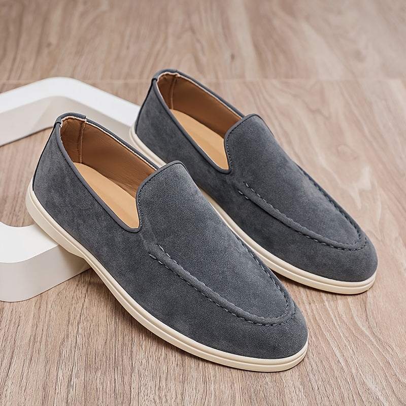 Men's Lightweight Casual Loafers with Comfortable Rubber Soles