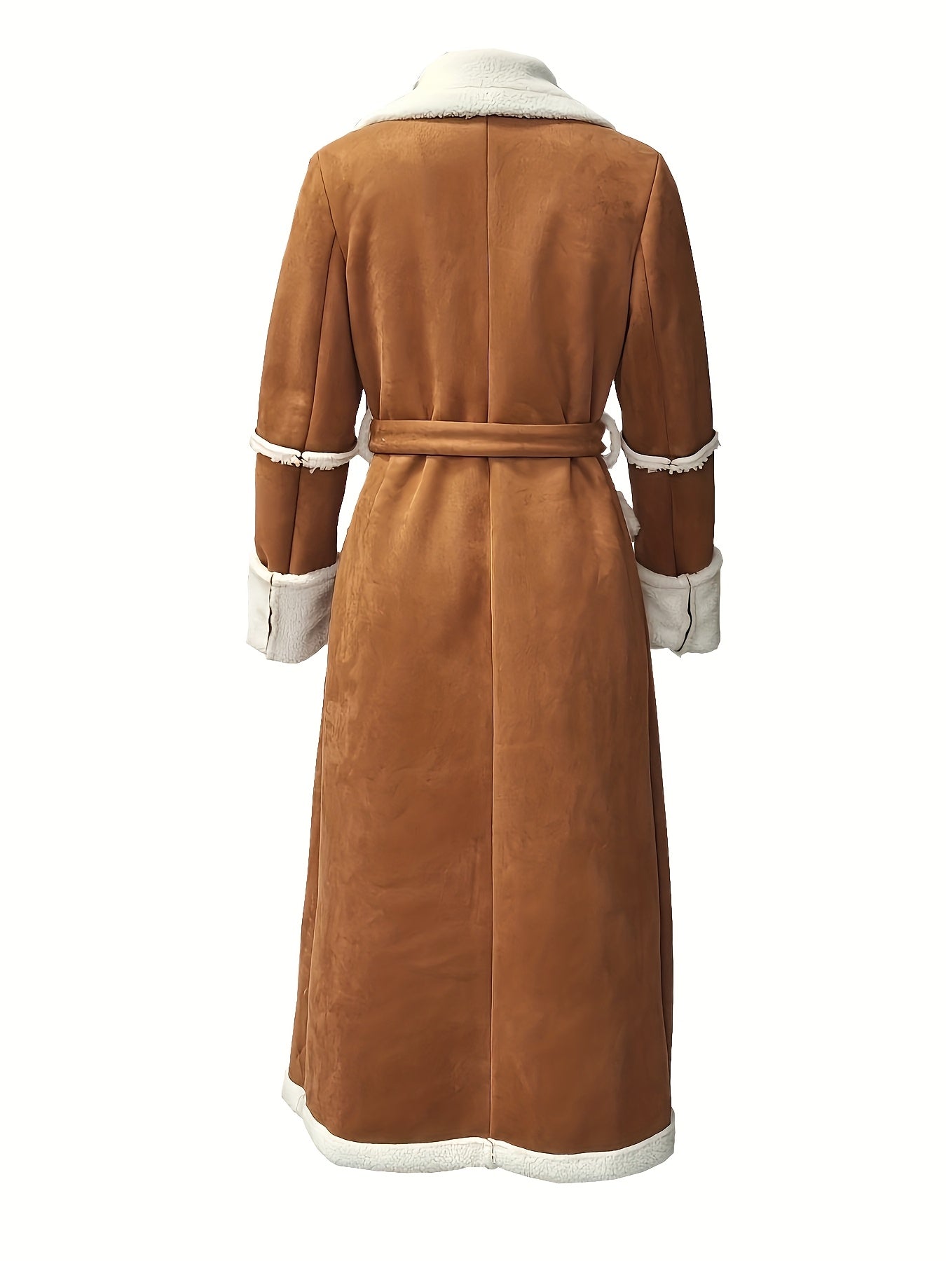 Women's Winter Coat - Elegant Long Formal & Casual Outerwear, Non-Stretchy Structure for Cold Weather, Everyday & Special Occasions, Winter Jacket, Cold Weather Apparel, Layered Design, Plush Lining, Structured Silhouette