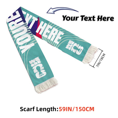 Custom FIFA World Cup 2026 Scarf - Fan Gift for Match Days