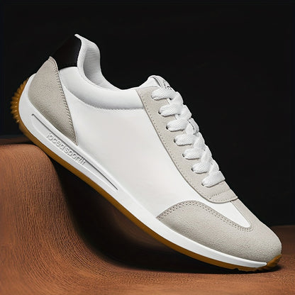 Men'S Casual Sneakers - Navy & Gray, Breathable, Anti-Sweat, Soft Sole, Durable, Lace-Up Design, All-Season Comfort, Outdoor & Casual Wear, Casual Footwear | Modern Casual Sneakers | Comfortable Footwear