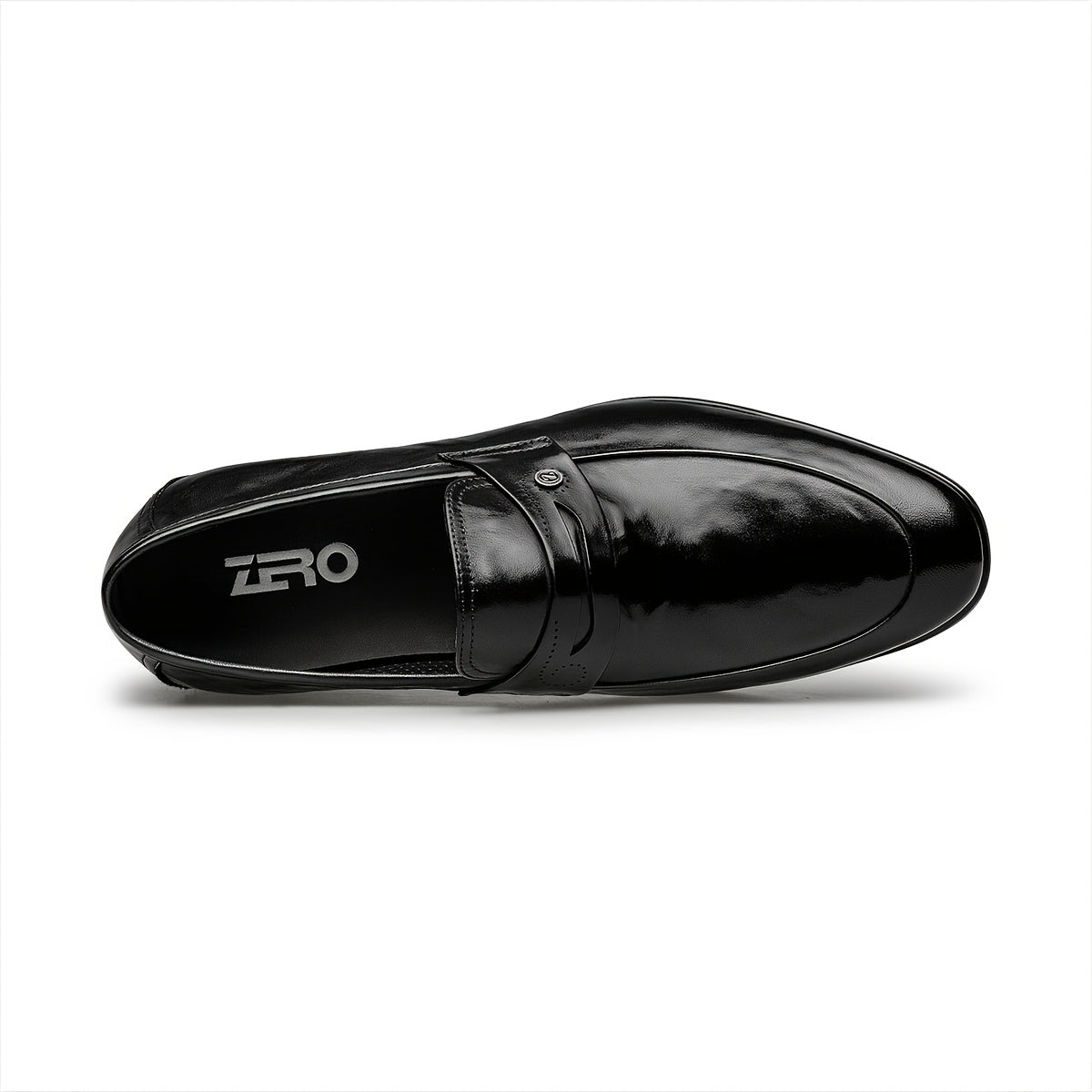 Men's Genuine Leather Slip-On Dress Shoes Casual Minimalist Style