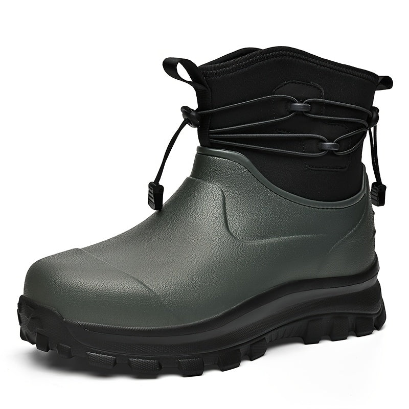Unisex Waterproof High Top Boots with Durable EVA Sole