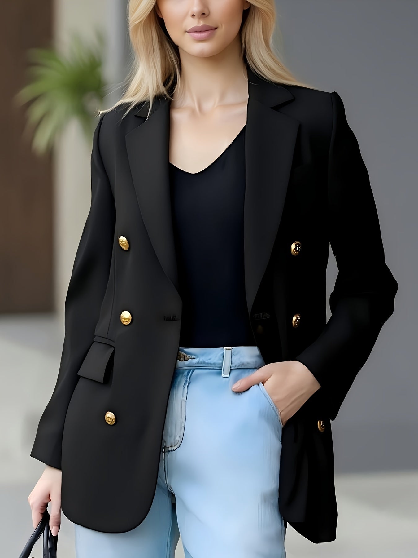 2025 թվականի նոր աշուն-ձմեռ կանացի բլեյզեր, առօրյա, պրոֆեսիոնալ կոստյումի բաճկոն կանանց համար, էլեգանտ, սովորական վերարկու, նորաձև, ճանապարհորդական հագուստ