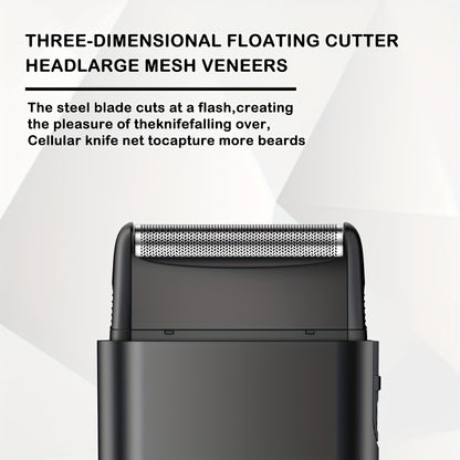 1pc/4pcs Men'S Grooming Kit, Hair Clipper, Electric Shaver, Nose Trimmer, Beard Trimmer, USB Rechargeable Multi-Functional Haircutting Set, Perfect for Beard and Hair Trimming, Travel Essentials, Father'S Day Gift