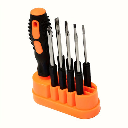 8-In-1 Precision Screwdriver Kit, a Versatile Manual Tool Set Featuring Interchangeable Bits, Suitable for Both Metal And Plastic, Designed As a Non-Electric Professional Repair Tool for Electronics And Computers.