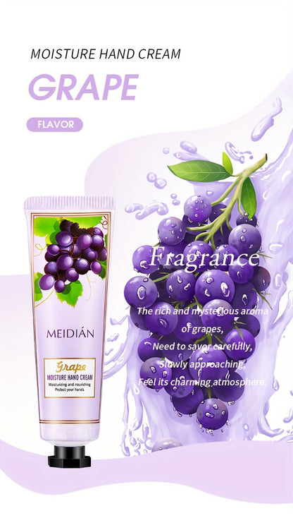 5pcs/set Hand Cream Set, Moisturizing And Nourishing Hand Lotion for Dry Cracked Hands, Gift for Women