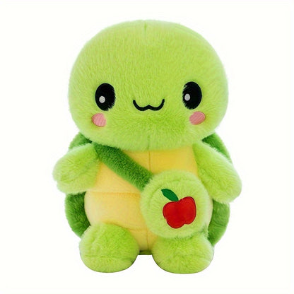 Soft Green Turtle Plush Toy - Cute Cartoon Turtle Doll, Perfect Birthday Gift, Birthday Present, Birthday Party Decor, Birthday Gift for Her, Birthday Gift for Him