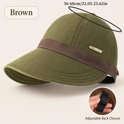Women's Adjustable Outdoor Sports Cap - Casual Polyester Hat