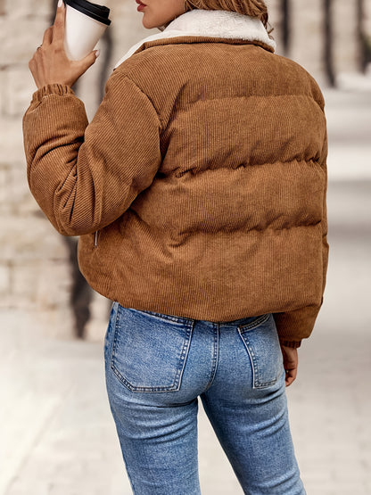 Կանացի աշնանային և ձմեռային վերարկու - նորաձև տաք բաճկոն