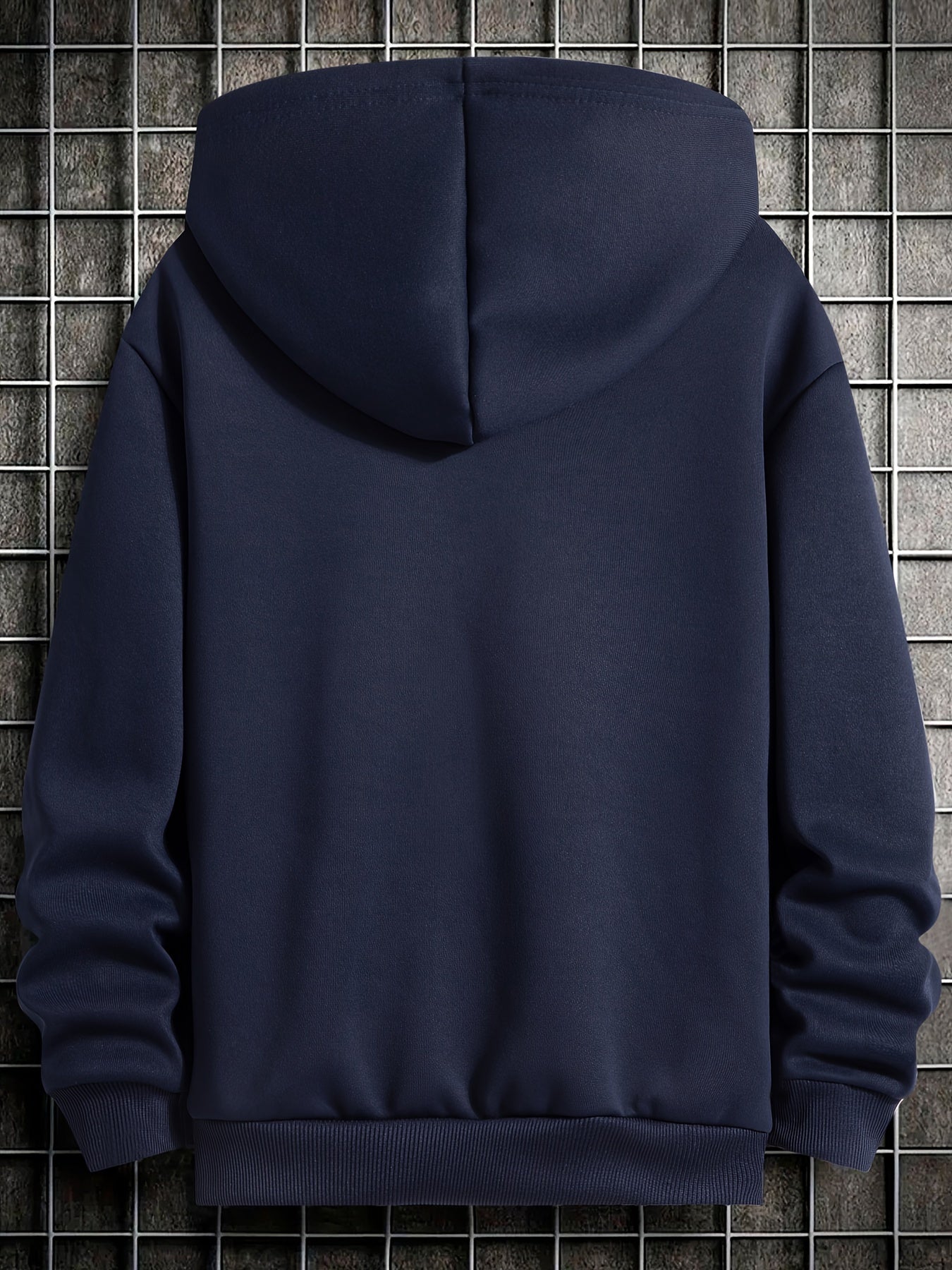 2pcs Boys' Fleece-Lined Thickened Warm Hoodie + Pants Set, Stylish Letter Print Winter Comfortable Sportswear Outfit for Kids Casual Leisurewear, Perfect for, Blanket Hoodie Kids