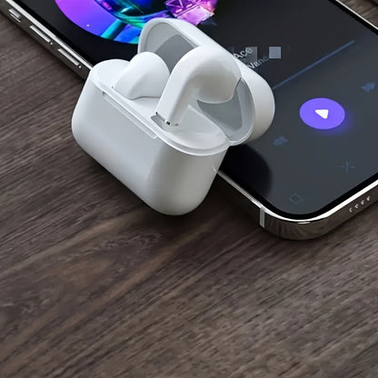 Senyang True անլար ականջակալներ HiFi 3D ստերեո ձայնով, ANC աղմուկի չեղարկման և զանգերի կառավարում, Type-C լիցքավորում, 180 mAh վերալիցքավորվող մարտկոց - կիսաբաց դիզայն, անլար 5.0, համատեղելի է խաղերի համար նախատեսված սմարթֆոնների հետ,