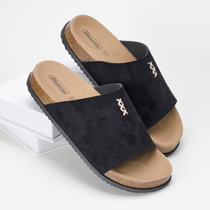 Men's Casual Summer Slip-On Slippers, Anti-Slip Outdoor Sandals