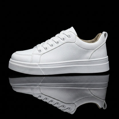 Men's Retro Casual Low-Top Sneakers with PU Upper