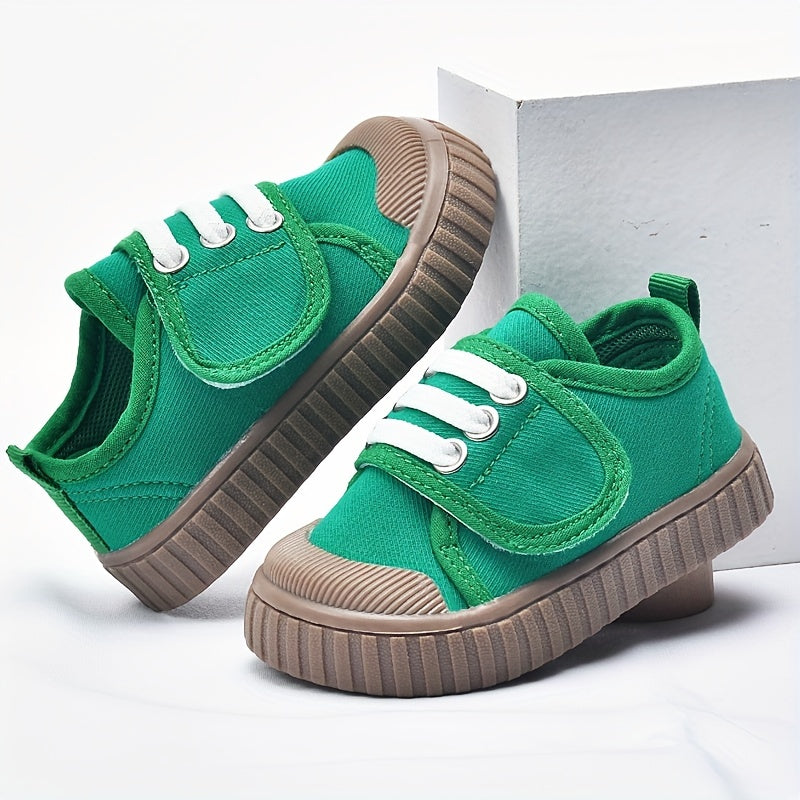 Lightweight Canvas Toddler Shoes - Suitable for 1-2 Years Old Girls, 12-24 Months Children's Shoes, Comfortable Walking Shoes - Suitable for Spring and Autumn - Suitable for Indoor and Outdoor! Christmas, Halloween, Thanksgiv
