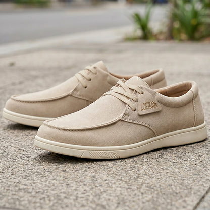 Men's Casual Low-Top Oxford Shoes Lightweight Slip-On for All Seasons