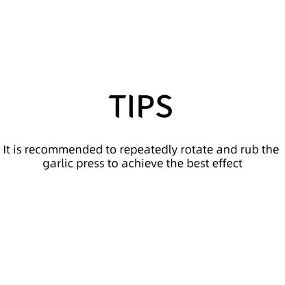 Stainless Steel Garlic Press Rocker - Uncharged Manual Garlic Mincer Crusher Chopper Masher for Kitchen, College Dorm Essentials
