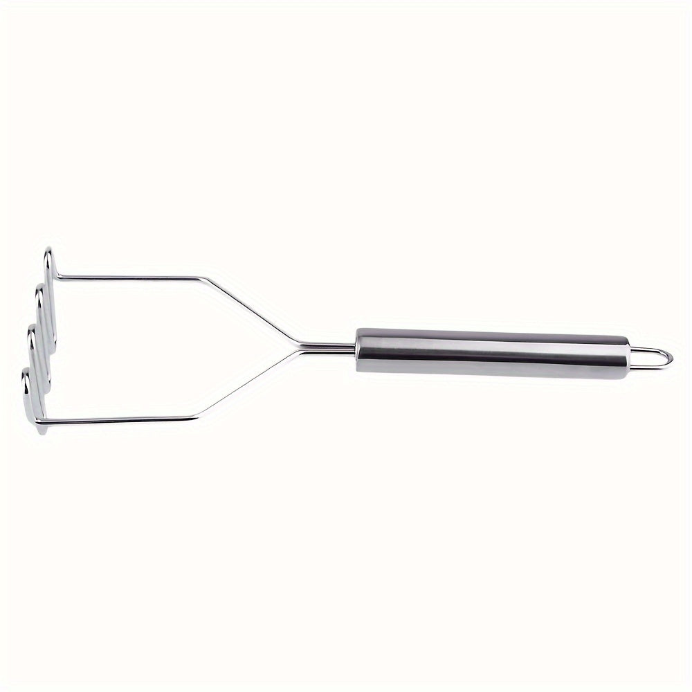 1 հատ Stainless Steel Wave Potato Masher - Իդեալական խոհանոցային բանջարեղենի և մրգային խյուսի համար, խոհանոցային պարագաներ | Ժամանակակից խոհանոցային գործիք | Երկարակյաց խոհանոցային սպասք
