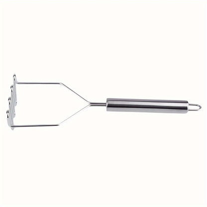 1 հատ Stainless Steel Wave Potato Masher - Իդեալական խոհանոցային բանջարեղենի և մրգային խյուսի համար, խոհանոցային պարագաներ | Ժամանակակից խոհանոցային գործիք | Երկարակյաց խոհանոցային սպասք