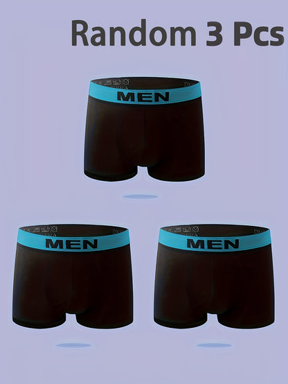 Men's Breathable Quick-Dry Boxer Underwear with Stretch