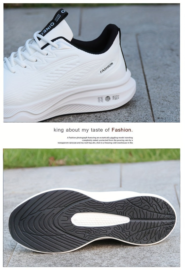 Men's Autumn/Winter High Quality Versatile Work Shoes, Trendy Fashionable Anti-Slip Lightweight Sneakers for Students, Men's Running Shoes - ayq