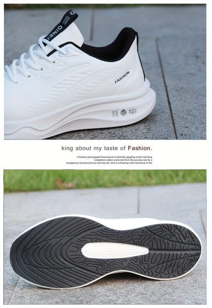 Men's Autumn/Winter High Quality Versatile Work Shoes, Trendy Fashionable Anti-Slip Lightweight Sneakers for Students, Men's Running Shoes - ayq