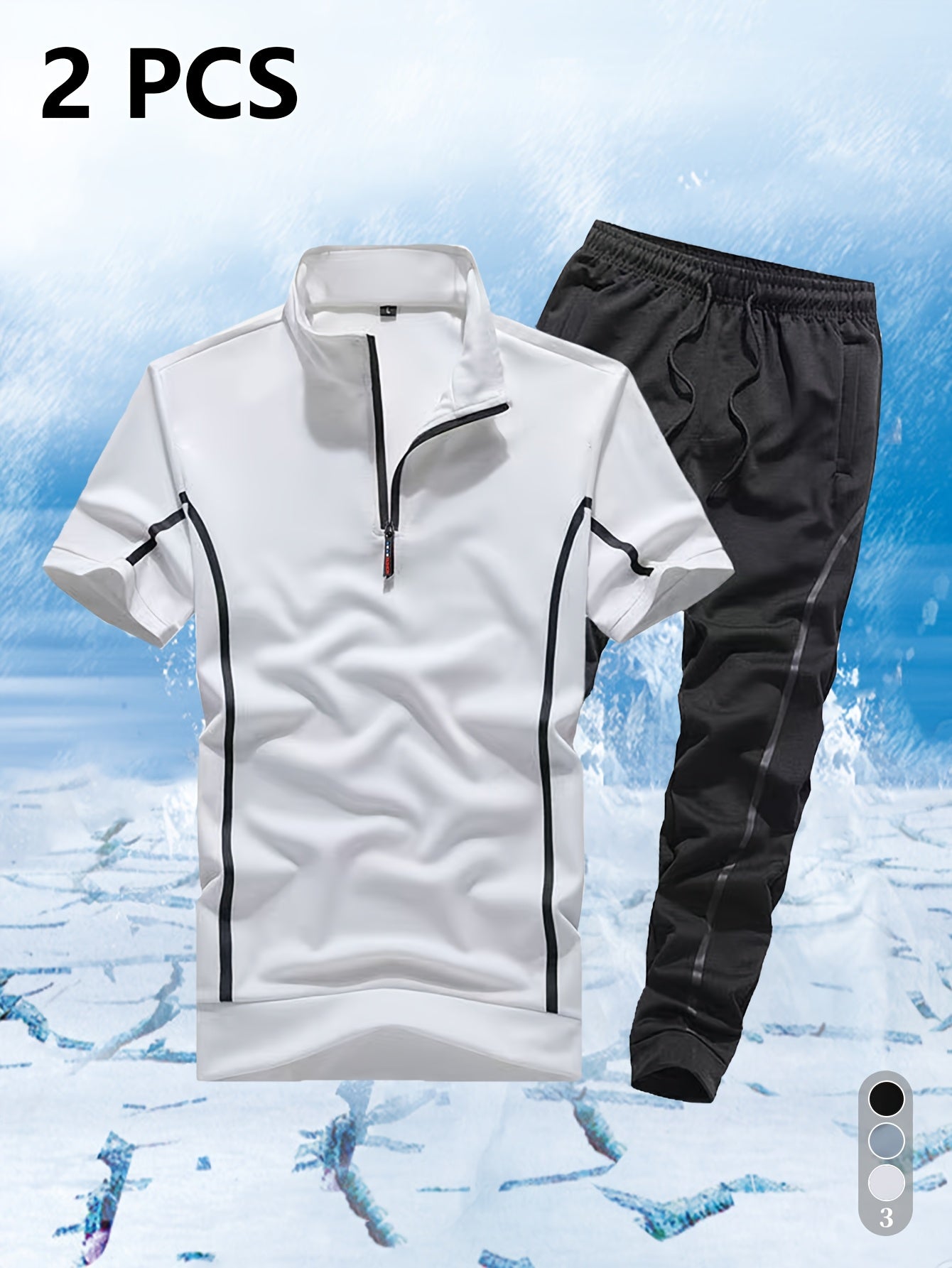 Casual Men's Summer New Loose Sportswear Set - ayq