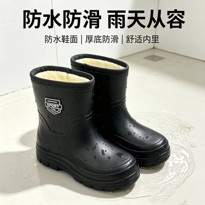 Men's Waterproof High-Top EVA Winter Snow Boots