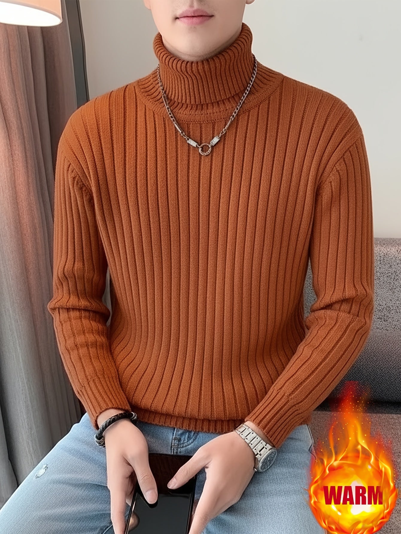 Թանգ Յունշուի ընտրությունը՝ աշուն/ձմեռ ունիսեքս, նեղ, պարզ, փափուկ, հարմարավետ, առօրյա սվիտեր