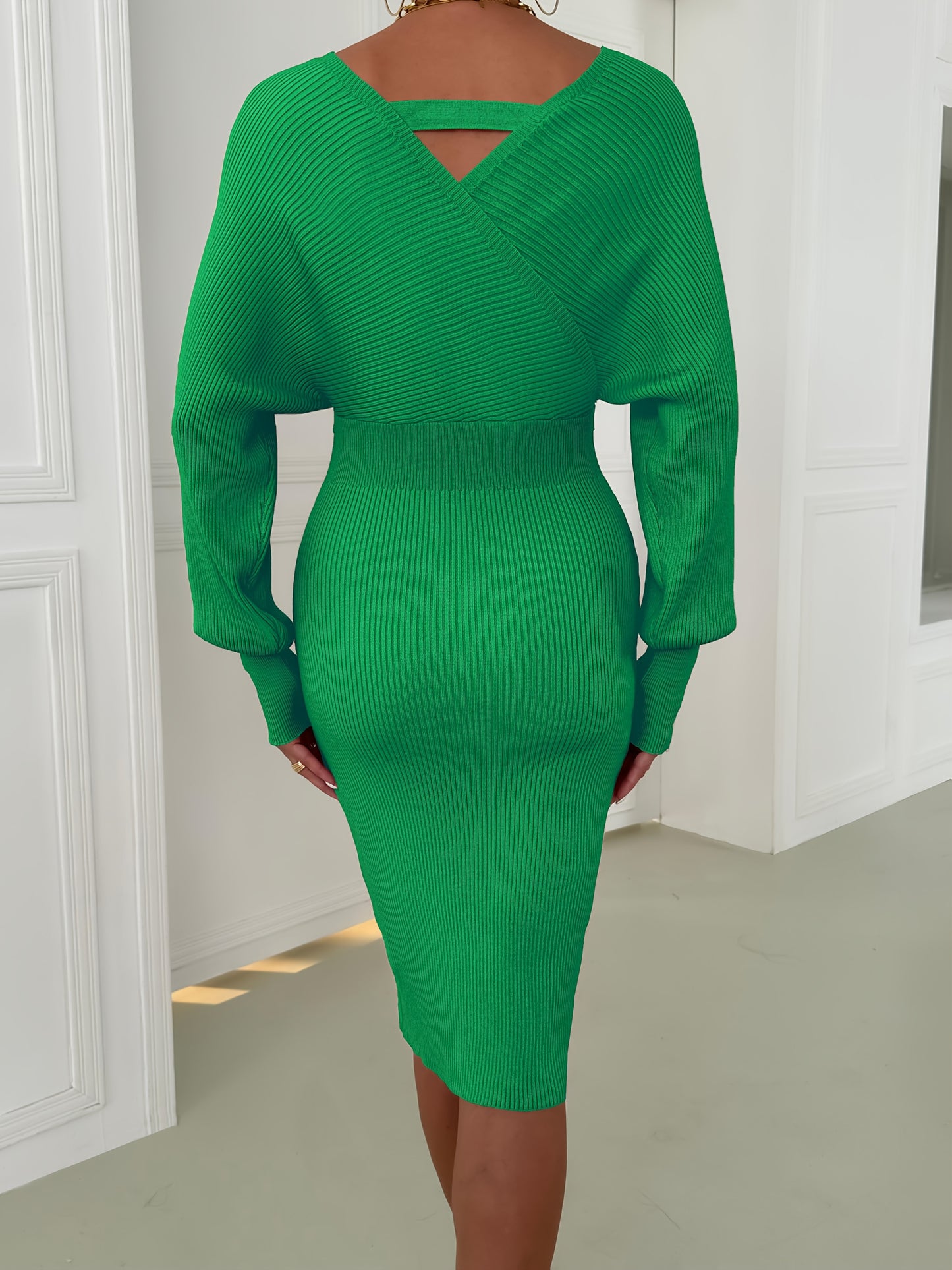 Targeted Women's Sweater Chain Dress