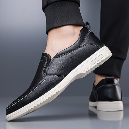 Men's All-Season Casual Flat Shoes - Slip-On Oxford & Derby Style